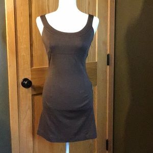 Size Small, New York & Co. Brown Tank Top Fitted Dress!